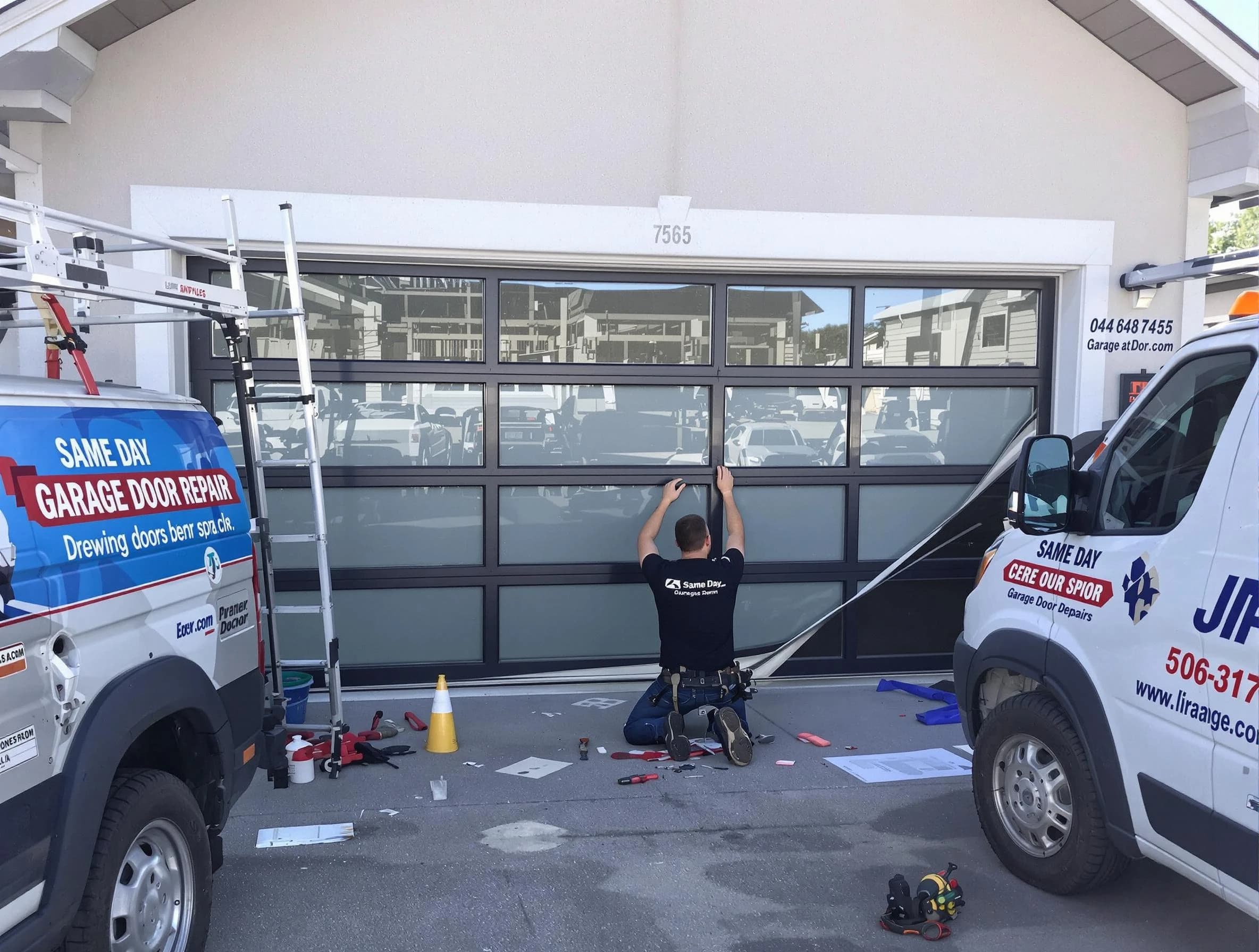 Newcastle Garage Door Repair providing same-day garage door repair in Newcastle