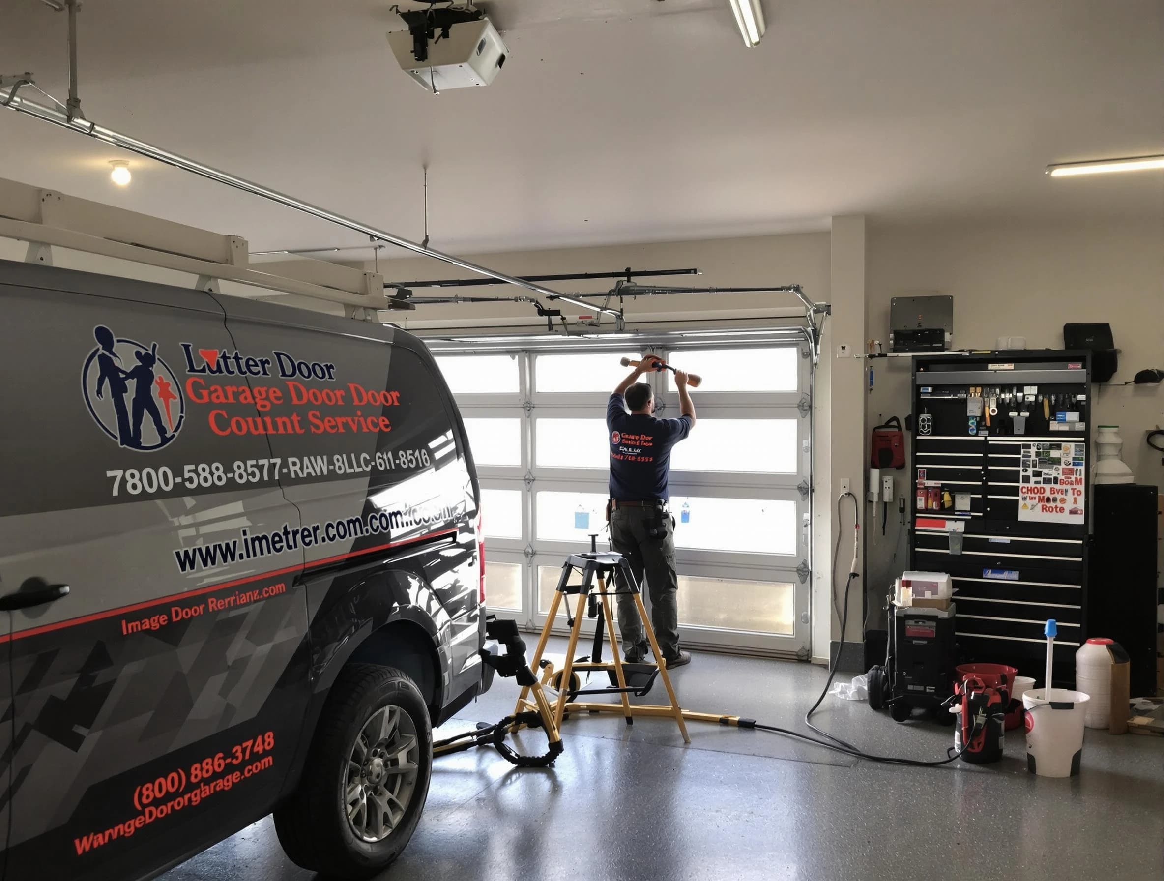 Newcastle Garage Door Repair rapid response team performing same-day repair in Newcastle