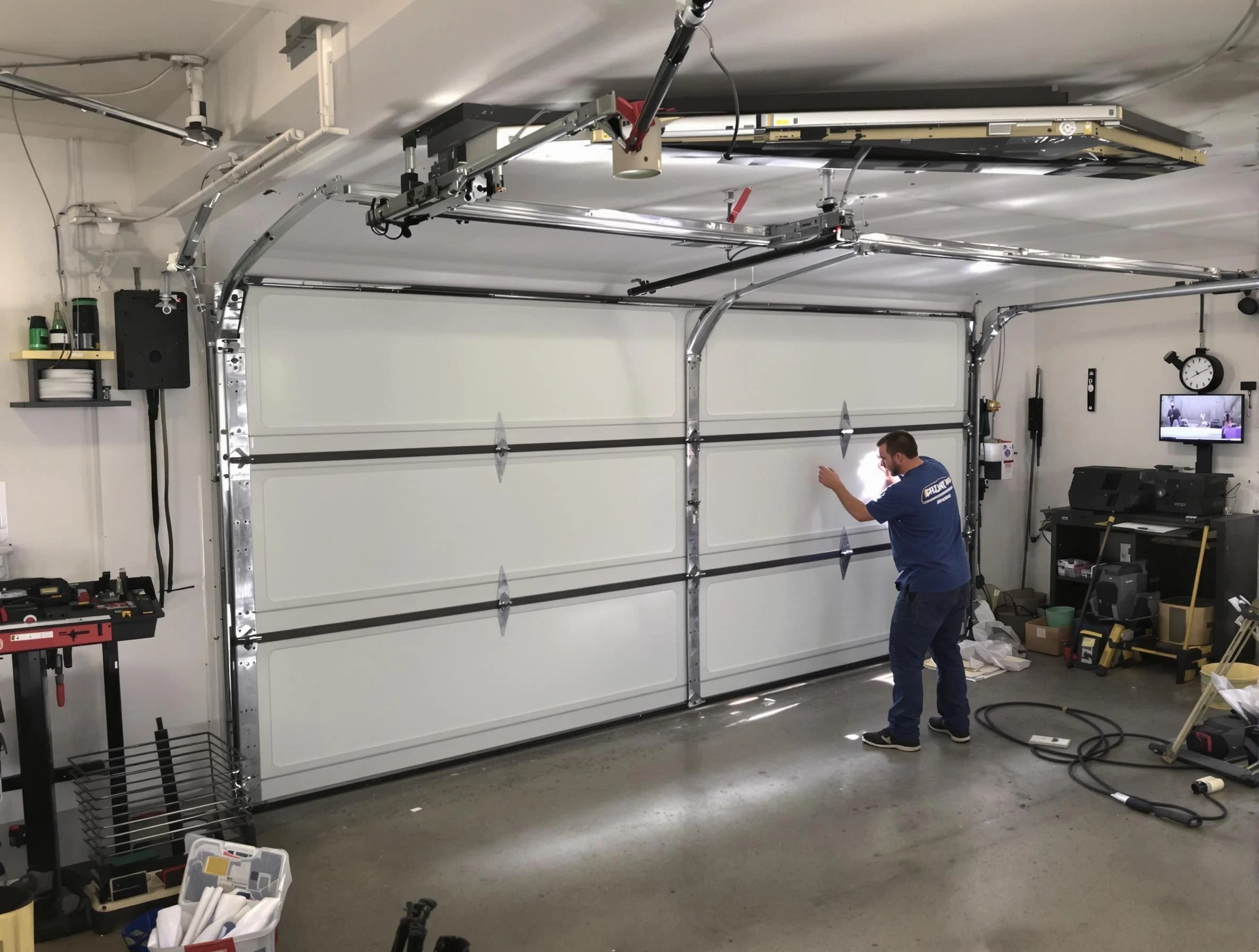 Professional garage door repair service by Newcastle Garage Door Repair in Newcastle