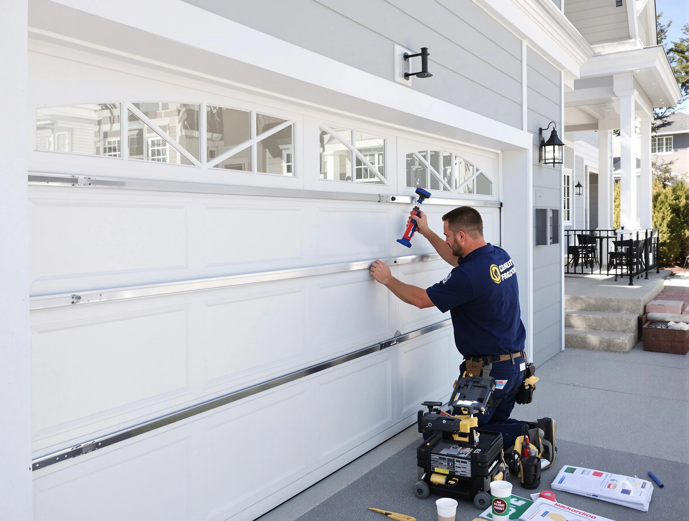 Professional garage door installation by Newcastle Garage Door Repair in Newcastle