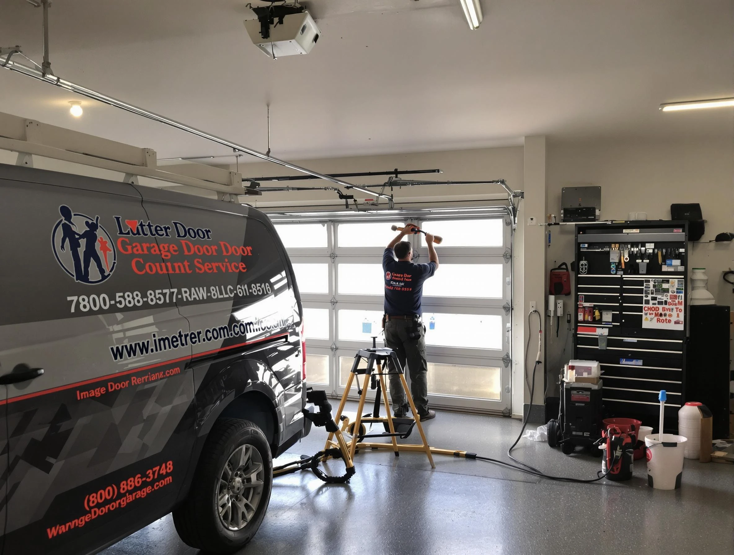 Newcastle Garage Door Repair rapid response team performing same-day repair in Newcastle
